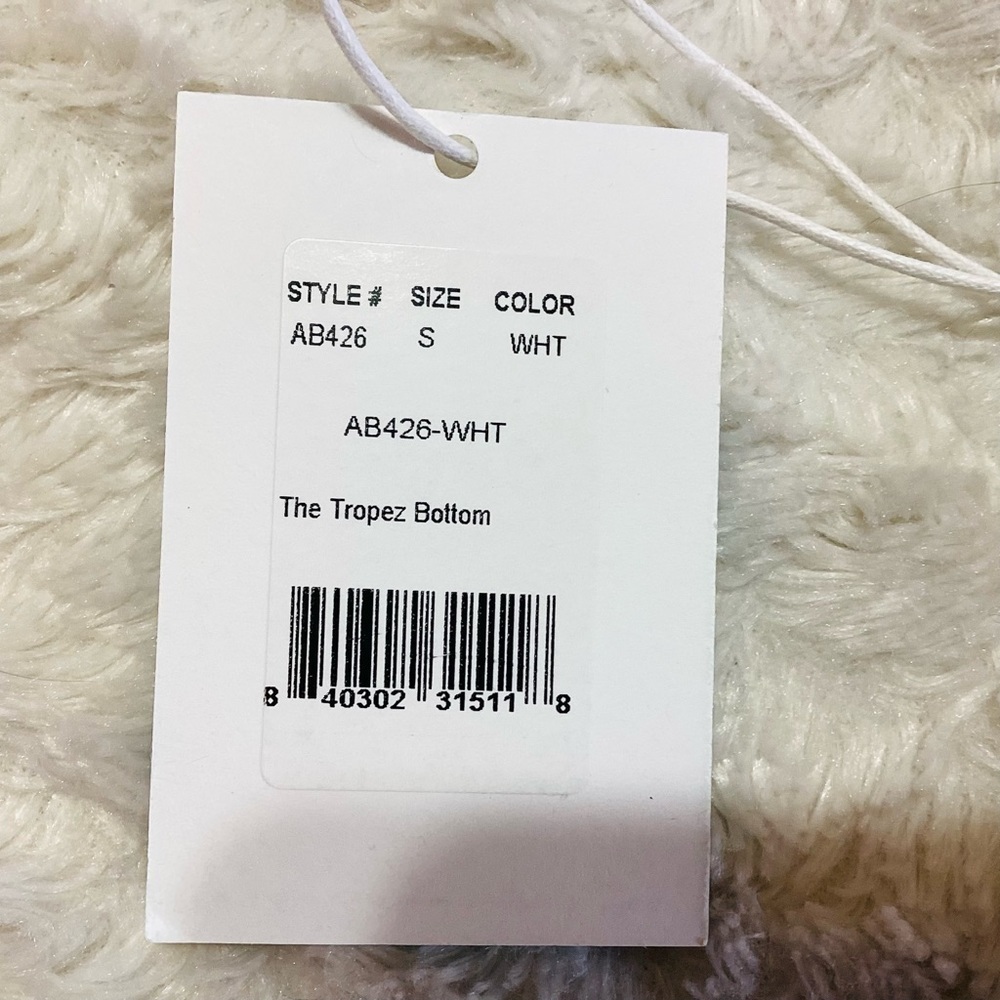 NEW Andie Swim The Tropez Bottom in White S - Picture 8 of 8